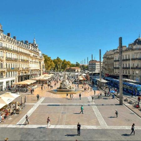 Appartement T3 Sur L'Esplanade De L'Europe Montpellier Dış mekan fotoğraf